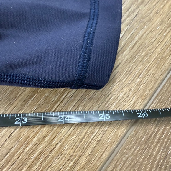 Lululemon Train Times 7/8 Women's Legging 25" True Navy Sz 8 W5BJOS Athletic - Picture 10 of 12